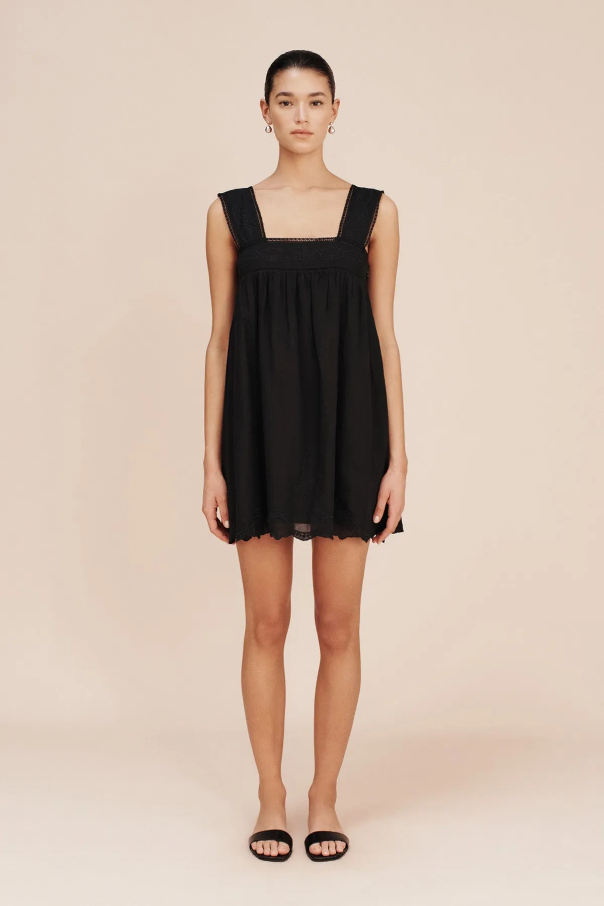 MYLAH MINI DRESS - BLACK