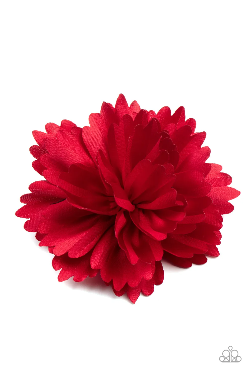 Paparazzi Hair Clip ~ Picnic Posh - Red Hair Clip