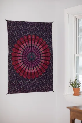 Peacock Mandala Wall Hanging