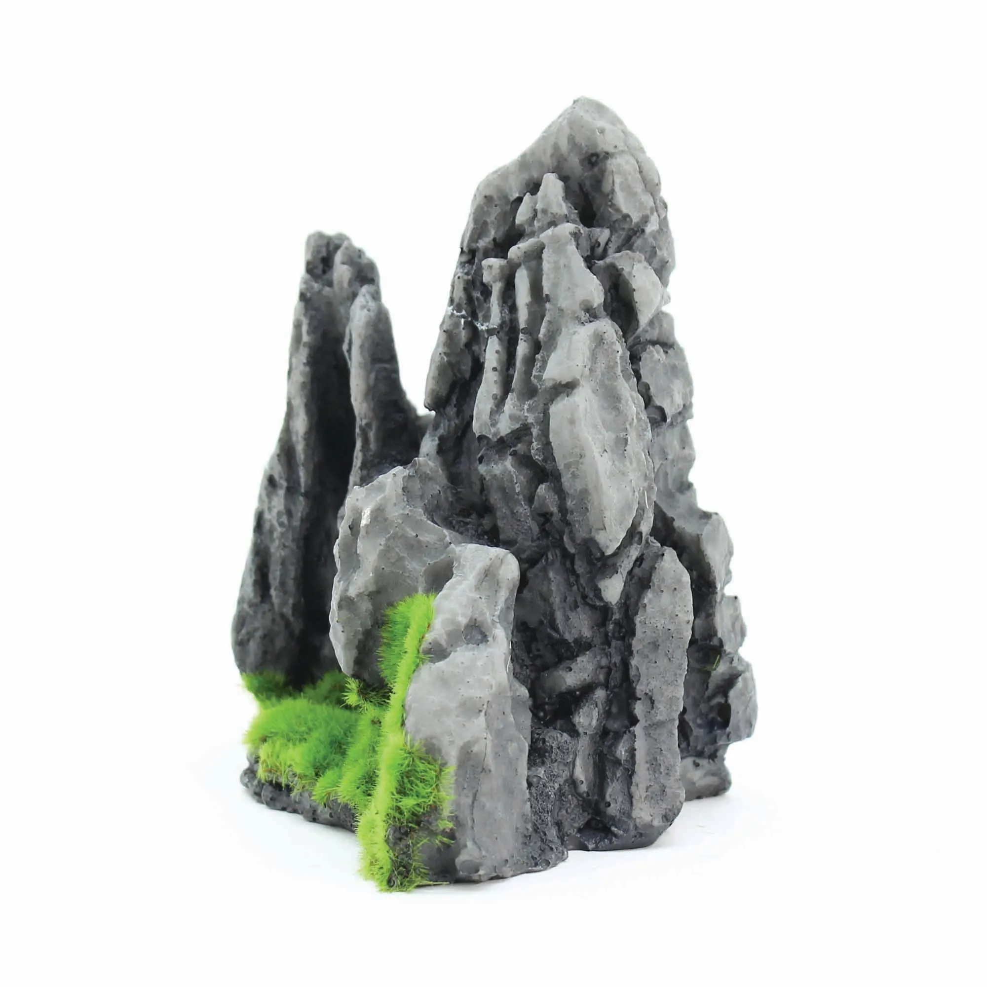 Penn-Plax  Aqua-Flora Aquarium Living Resin Decoration for Freshwater Fish - Rock Range