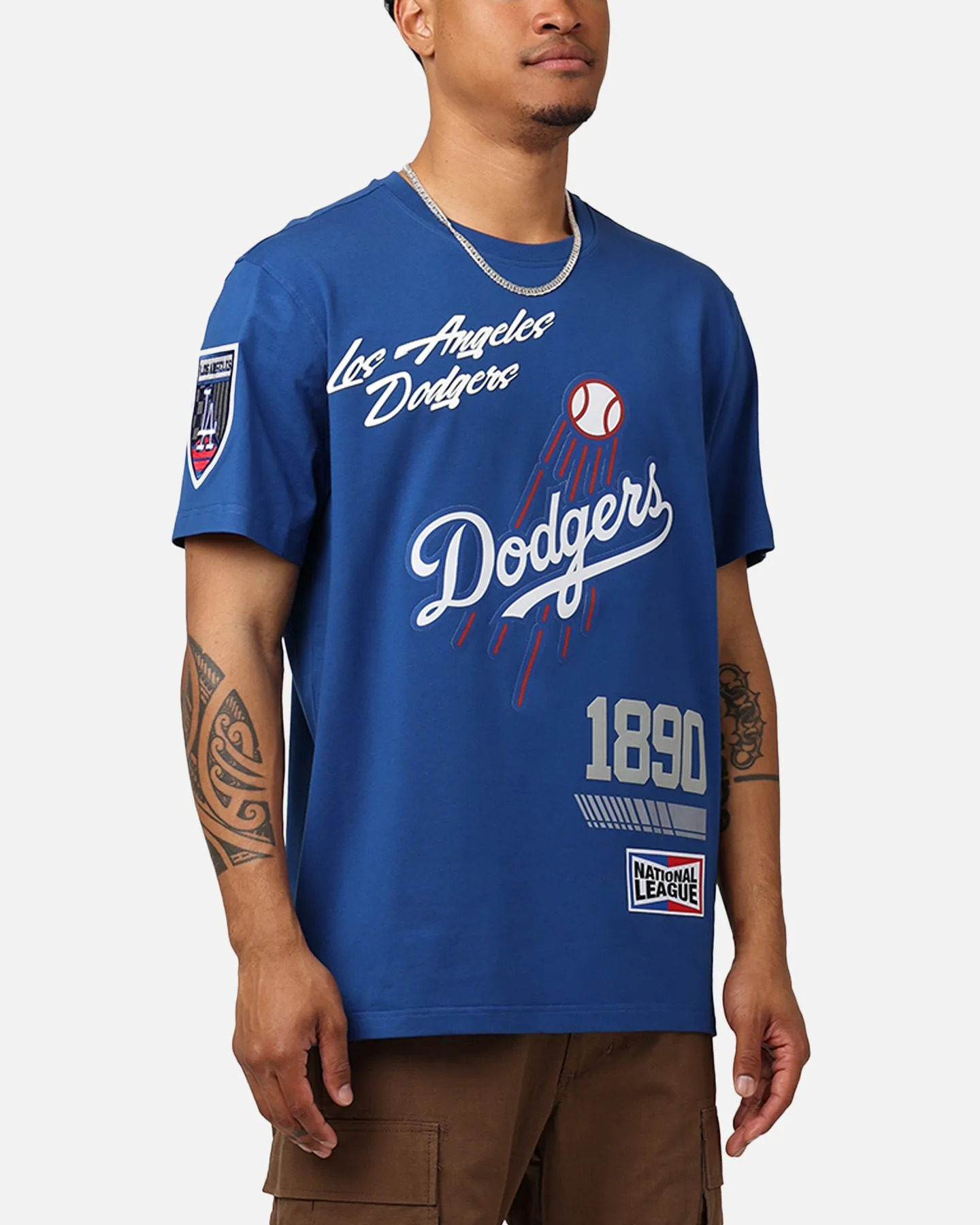 Pro Standard Los Angeles Dodgers Fast Lane SJ T-Shirt Dodger Blue