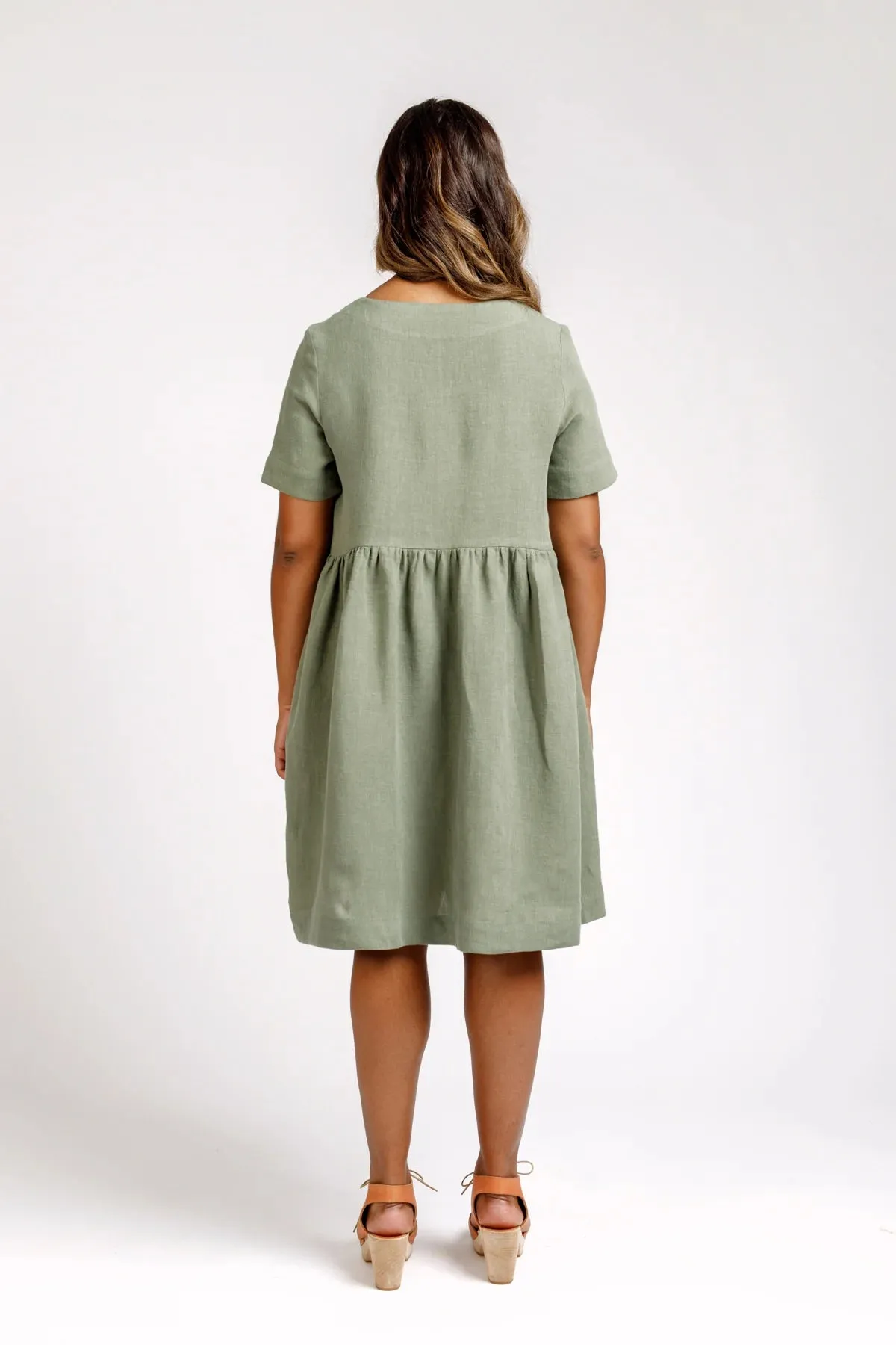 Protea Capsule Wardrobe Sewing Pattern by Megan Nielsen | Blouse, Dress, and Skirt