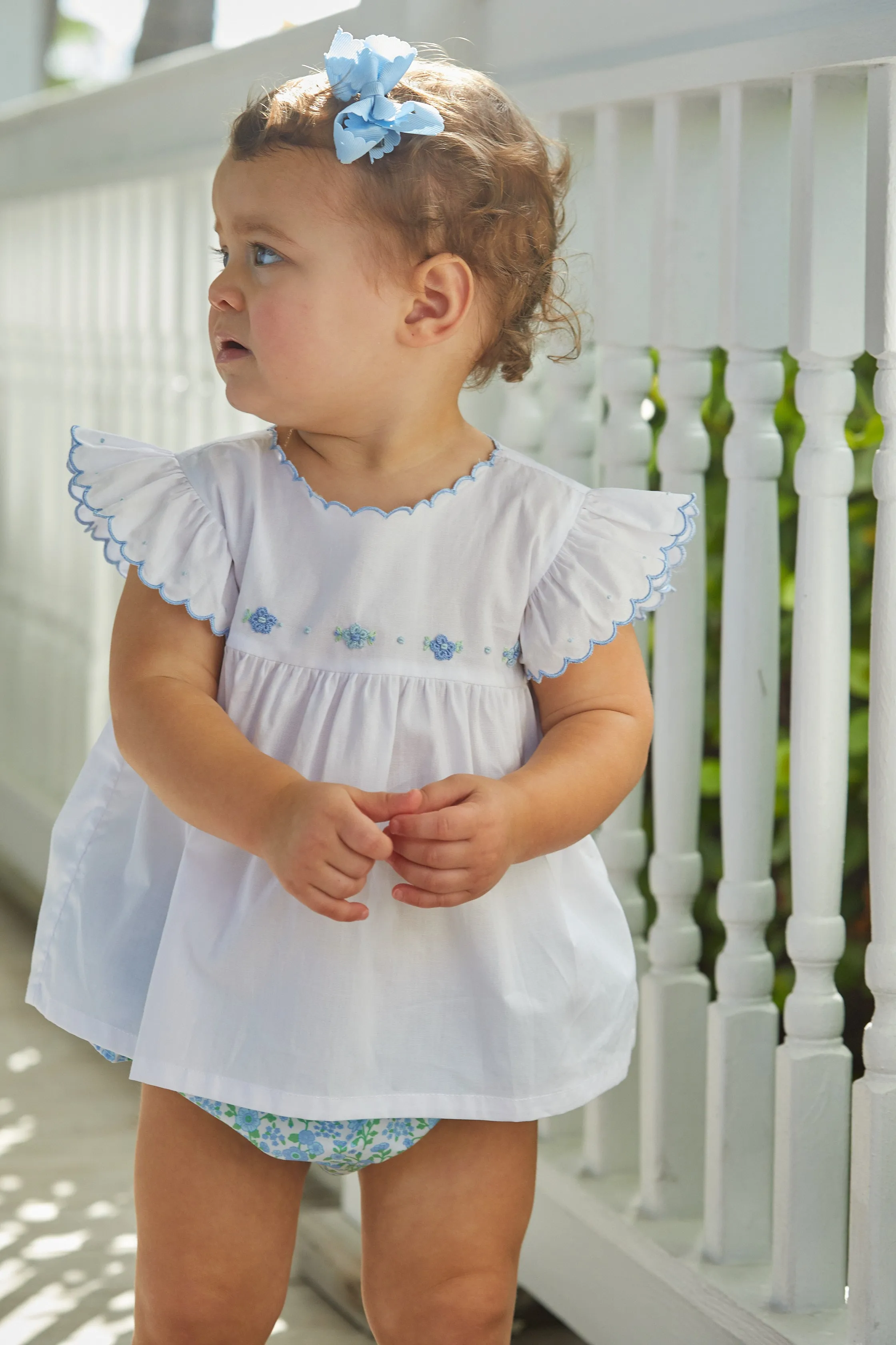 Ruffled Diaper Cover - Millbrook Floral