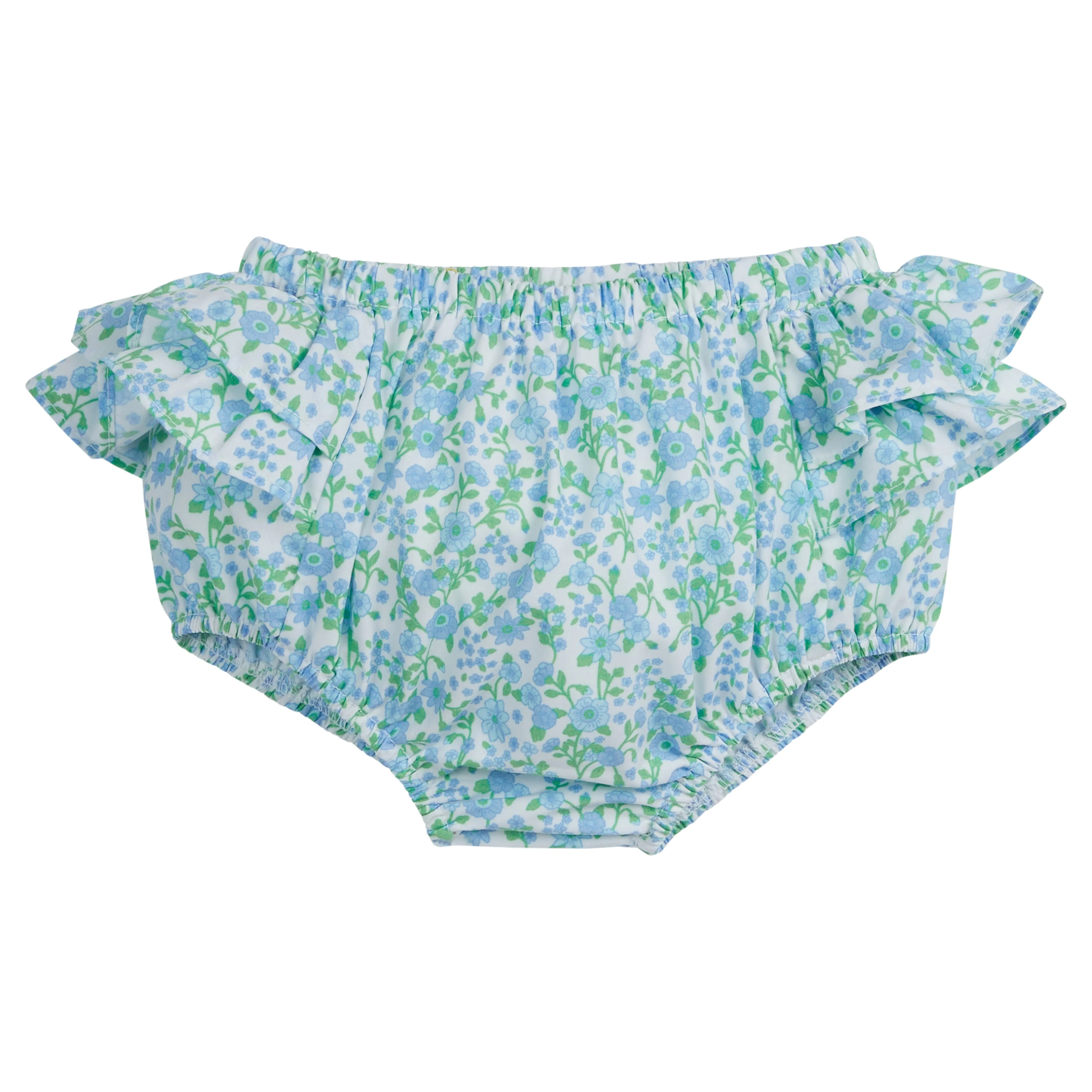 Ruffled Diaper Cover - Millbrook Floral