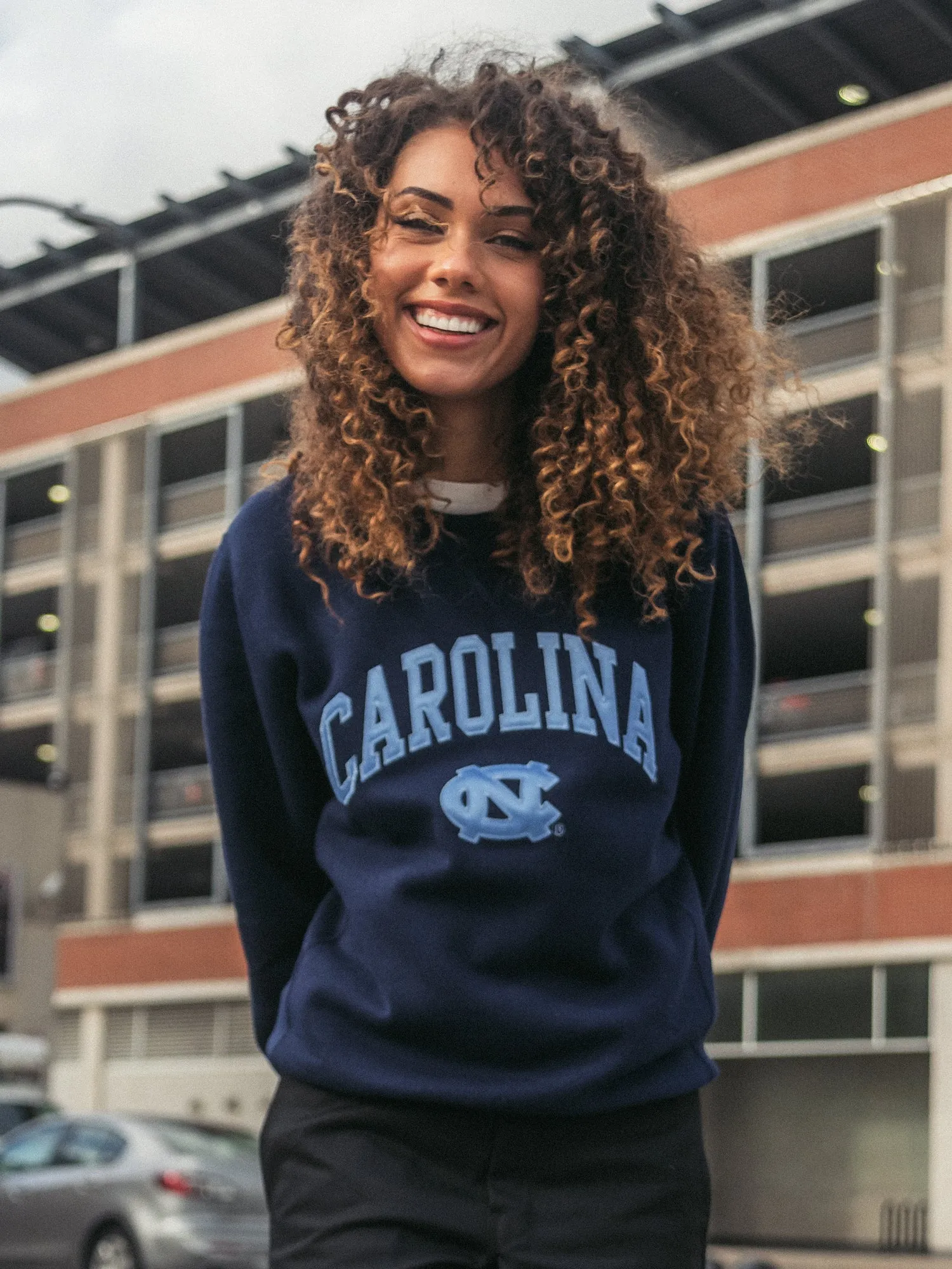 RUSSELL CAROLINA CREWNECK - CLEARANCE