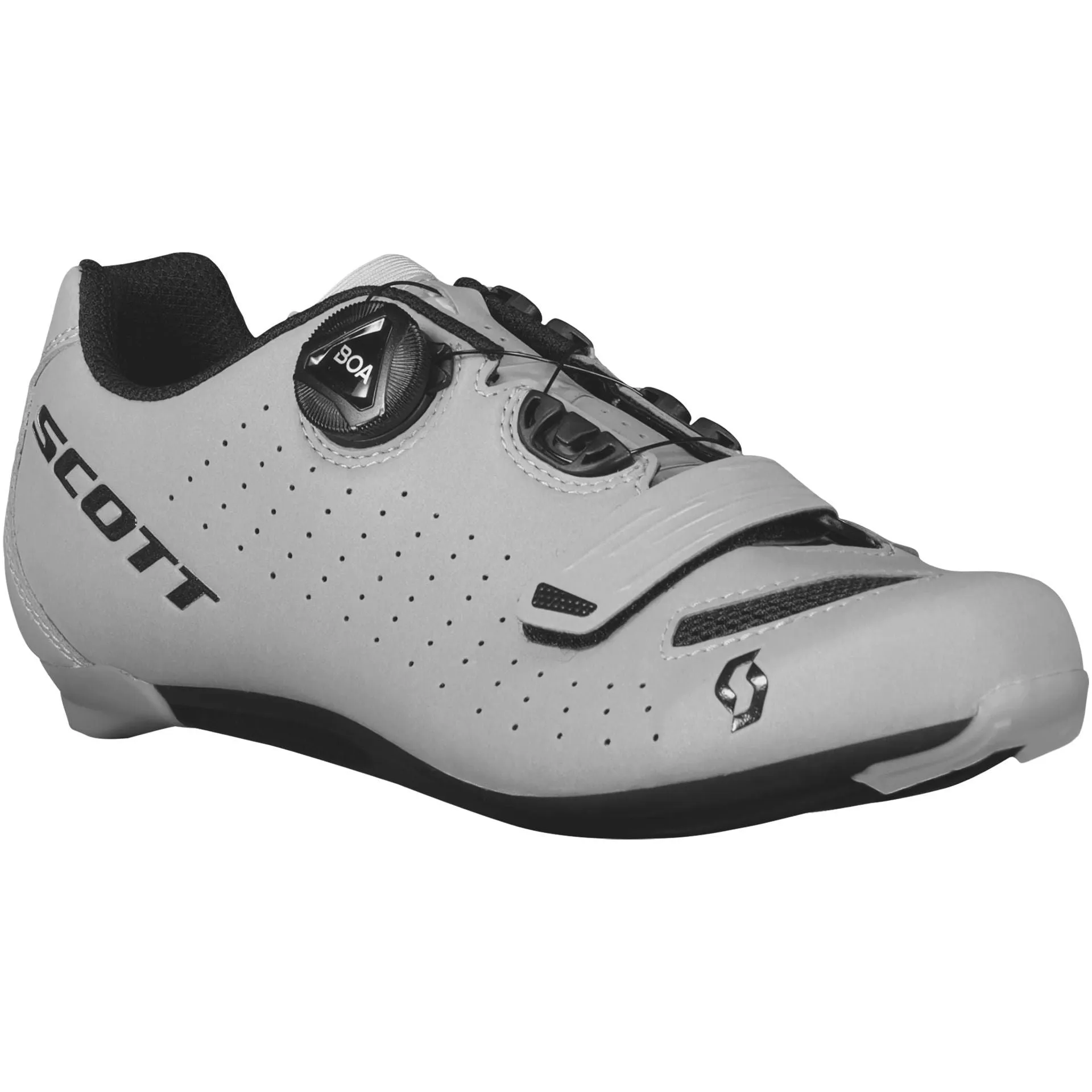 Scott Comp BOA Reflective Womens Road Cycling Shoes - Grey