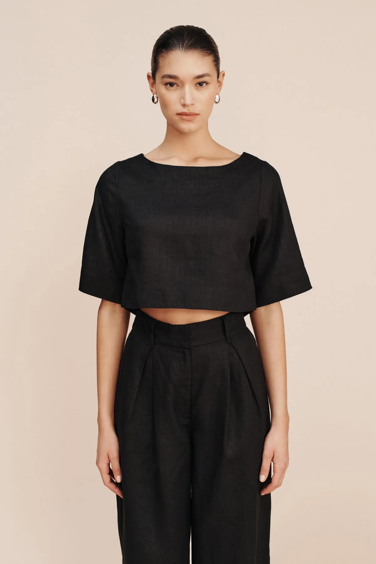 SHAY TOP - BLACK