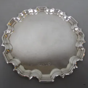 Sterling Silver Salver Vintage Sheffield 1993