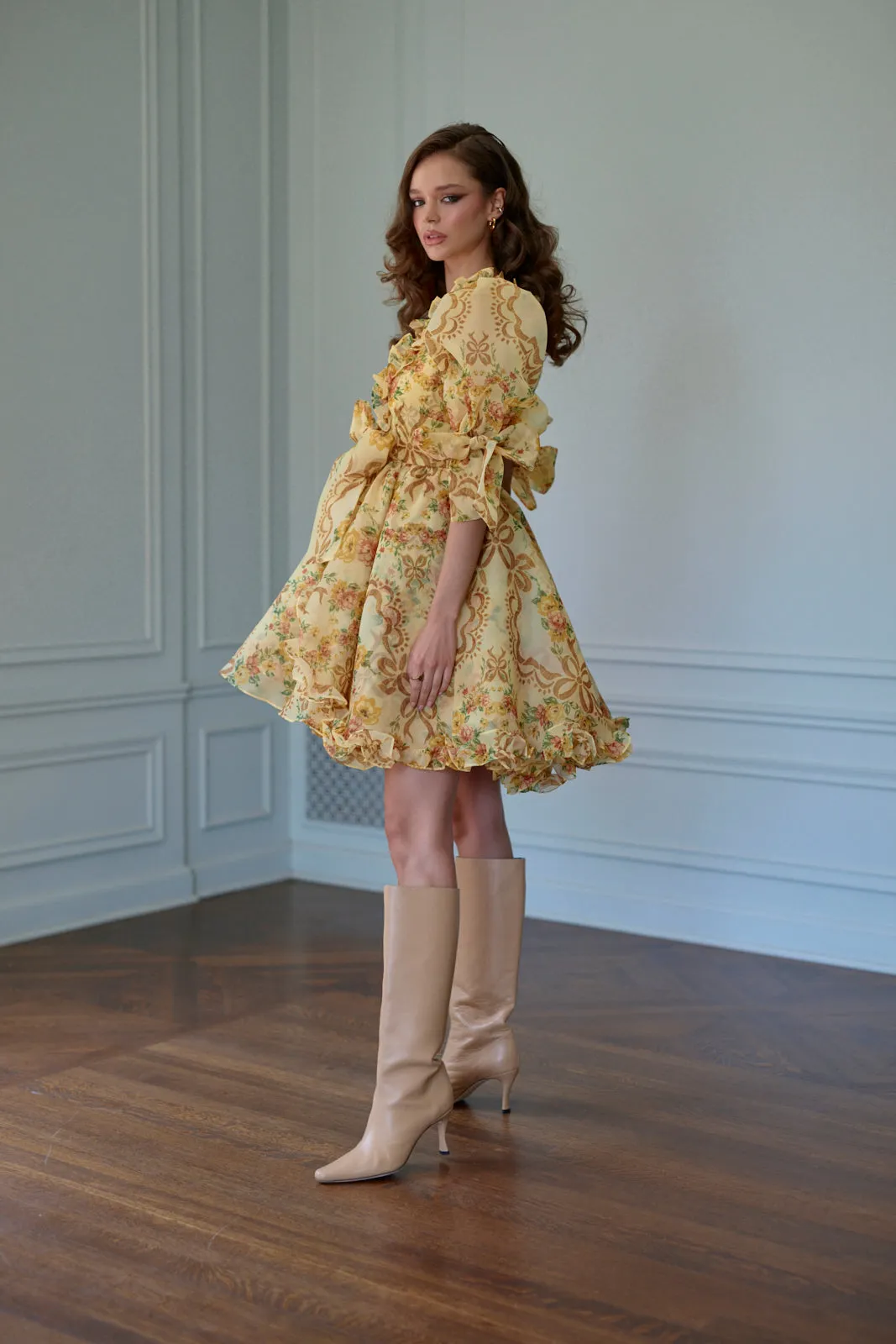 The Crème Brlée Marie Dress