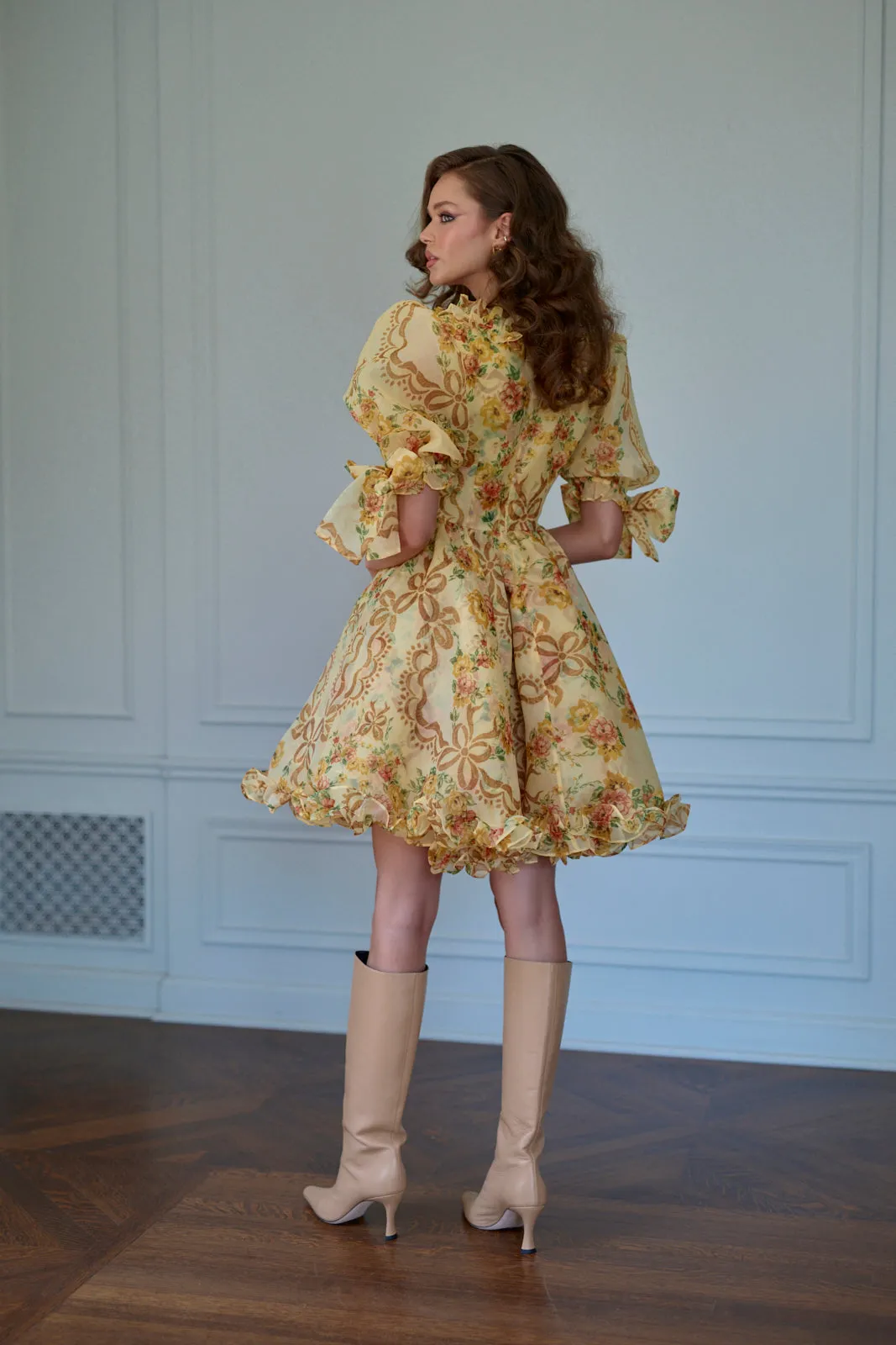 The Crème Brlée Marie Dress