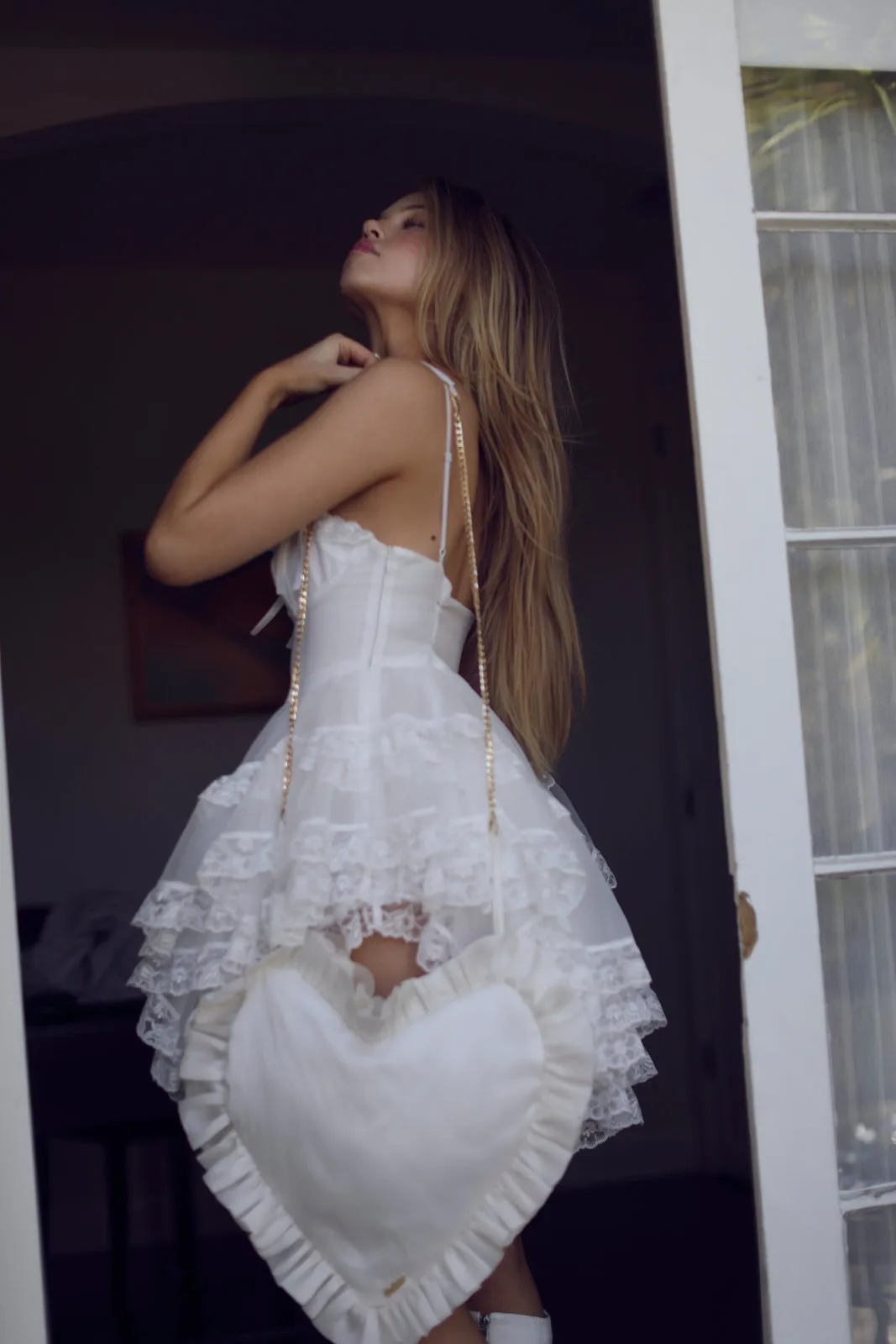 The Ivory Liaisons Mini Dress, Pre Order