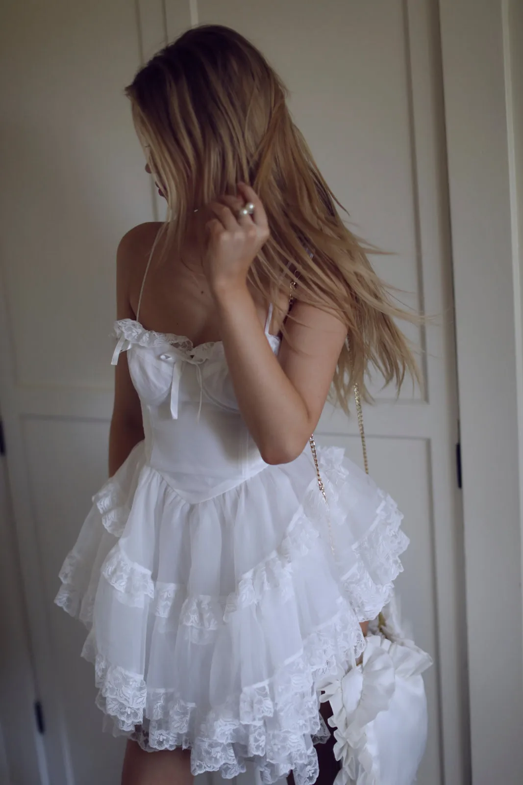 The Ivory Liaisons Mini Dress, Pre Order