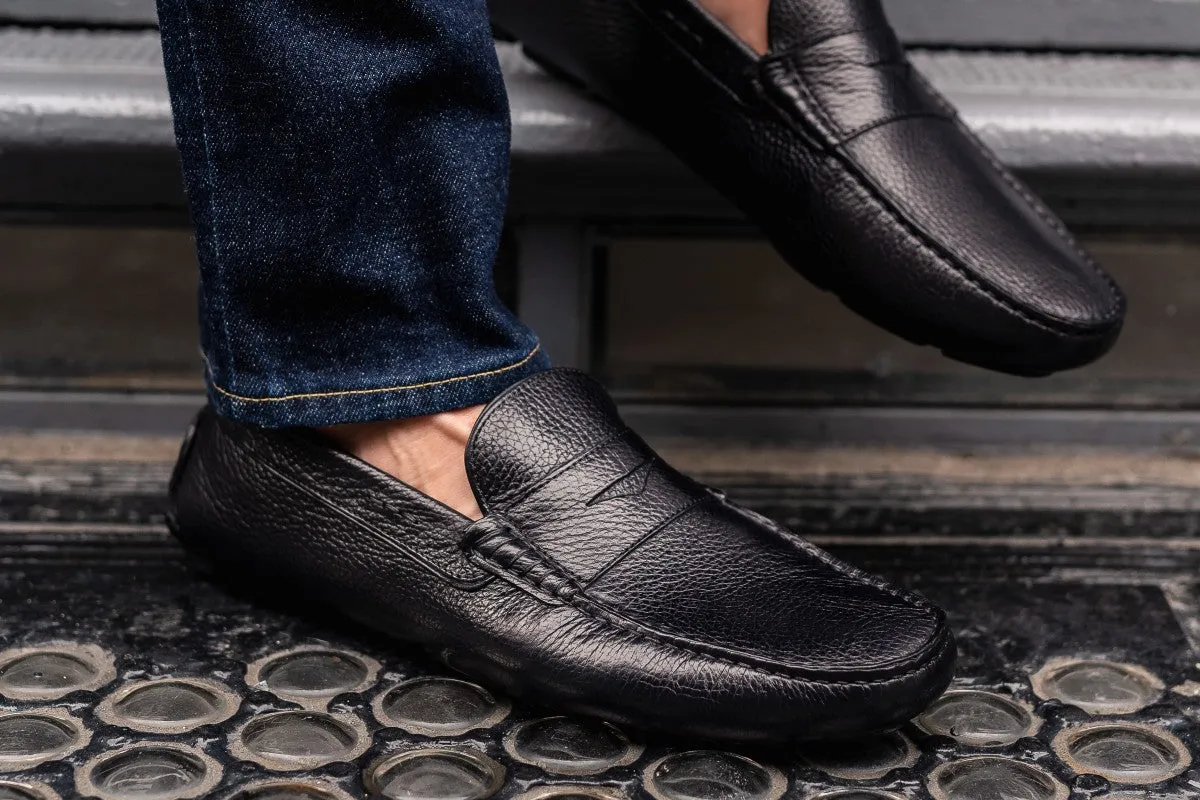 The McQueen Driving Loafer - Nero