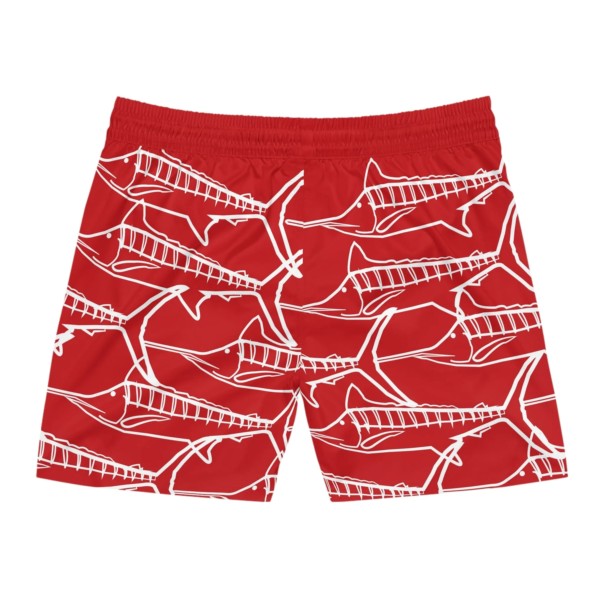 The National Marlin Swim Shorts - Red