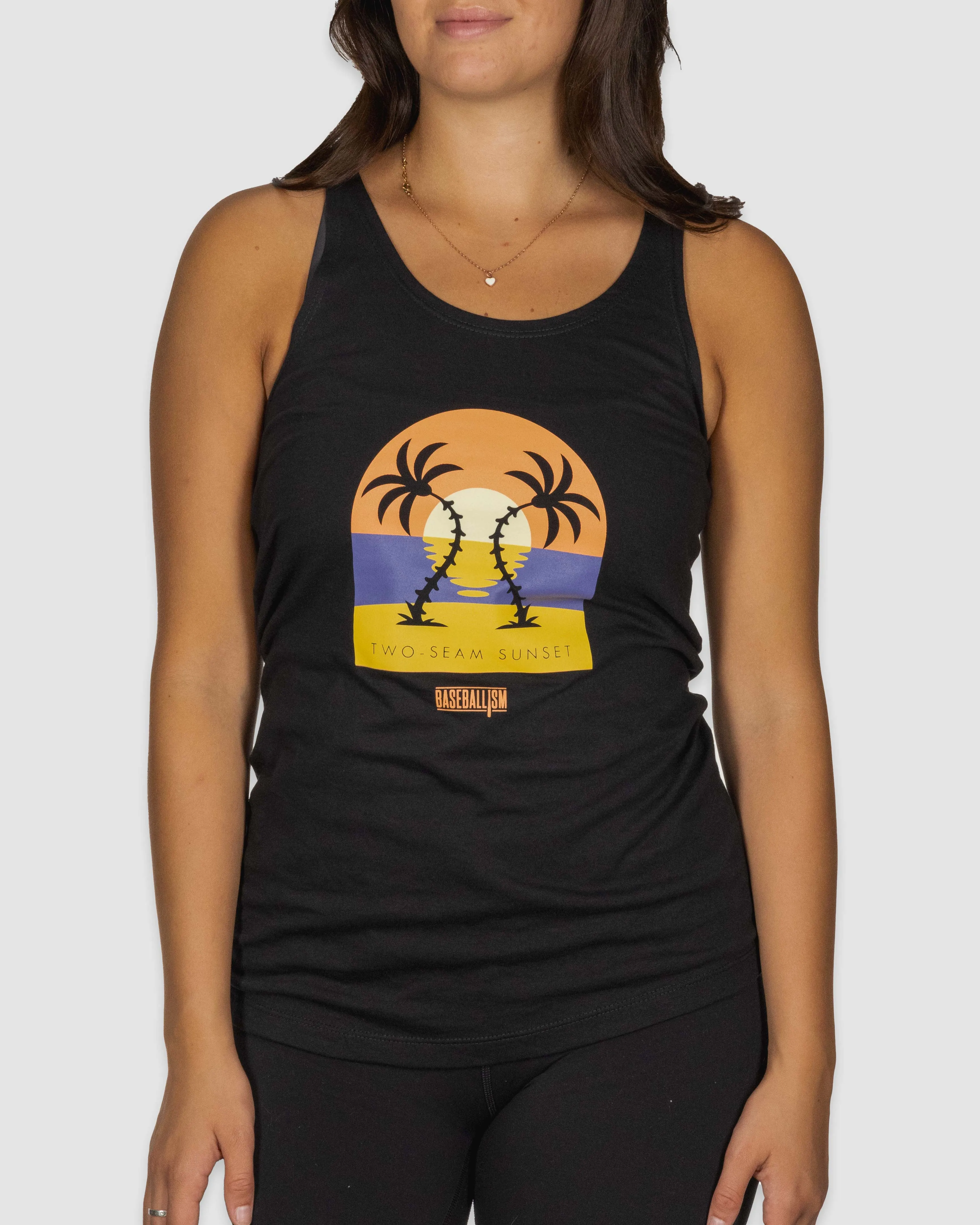 Two Seams Sunset Racerback Tank