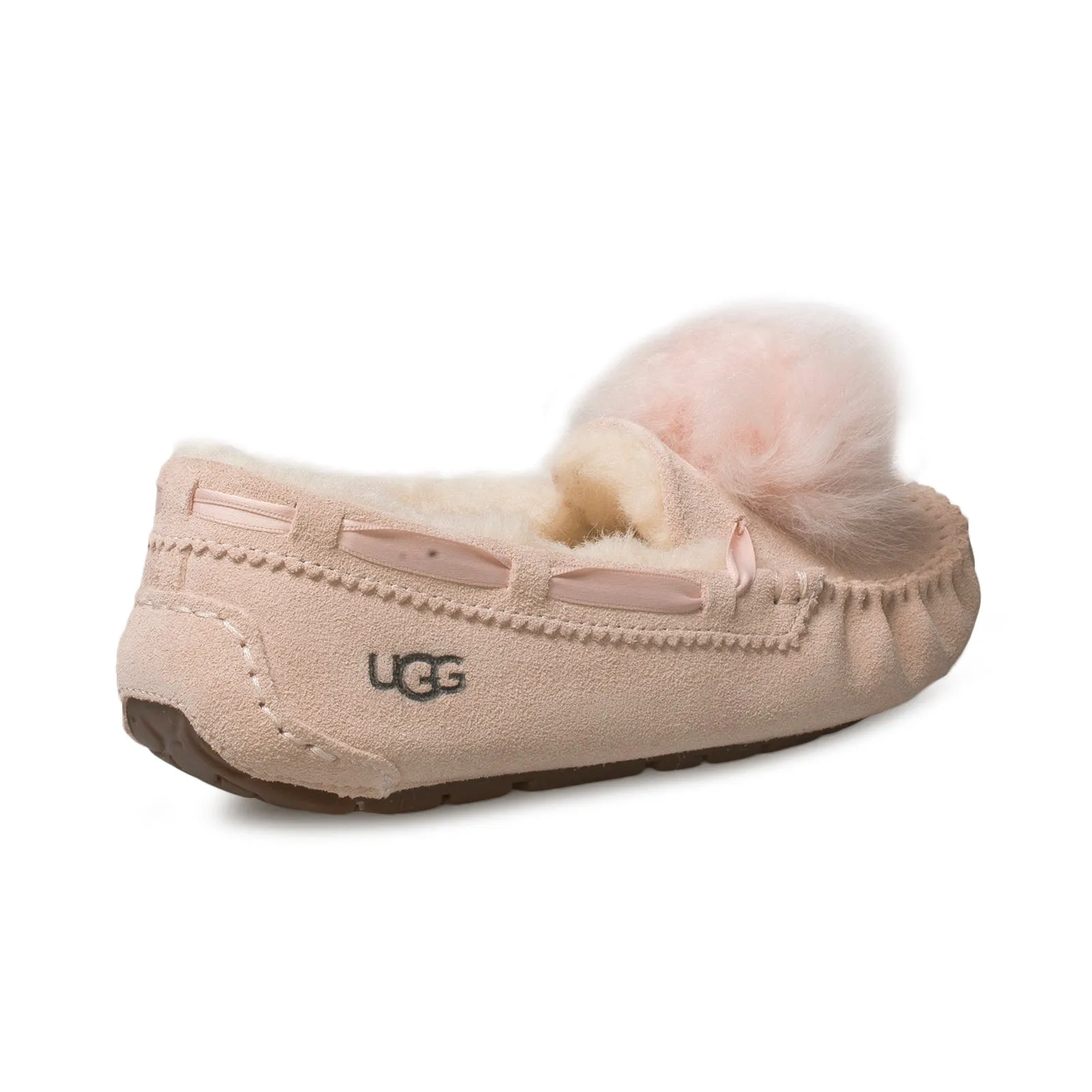 UGG Dakota Pom Pom Quartz Slippers - Women's