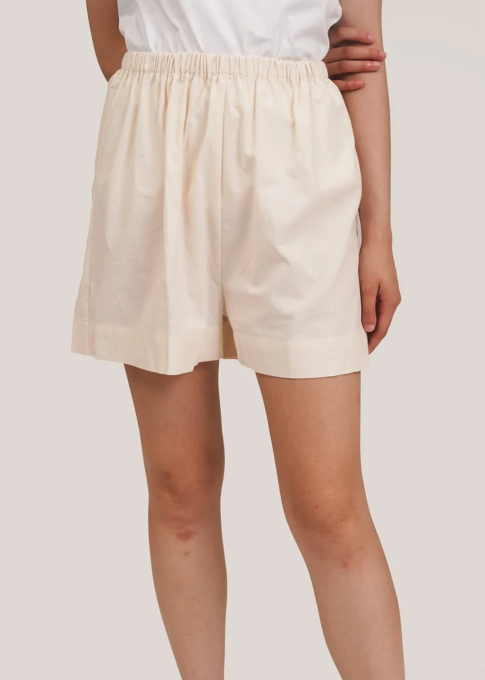 Undyed Organic Cotton Ole Shorts