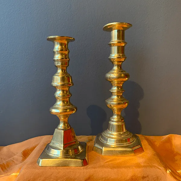 Vintage Brass Candlesticks