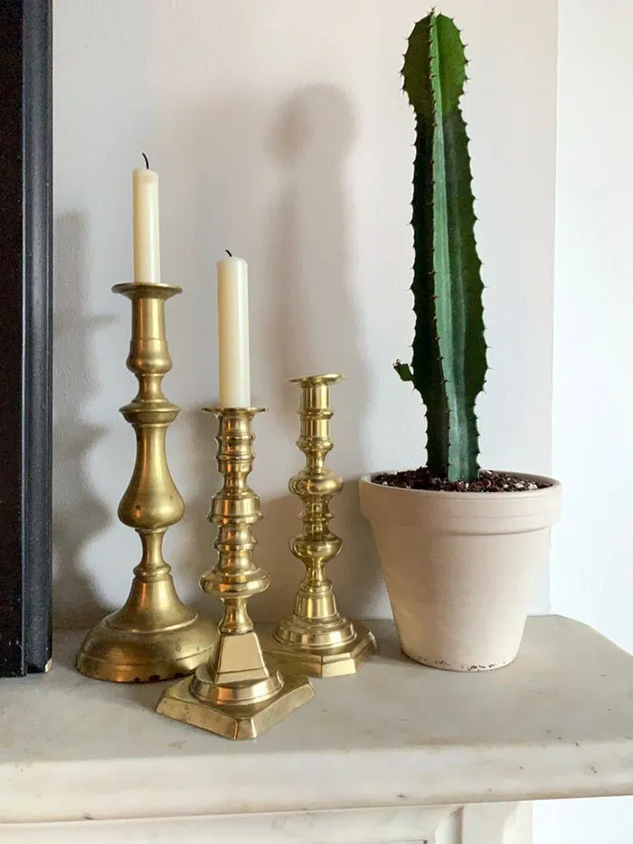 Vintage Brass Candlesticks