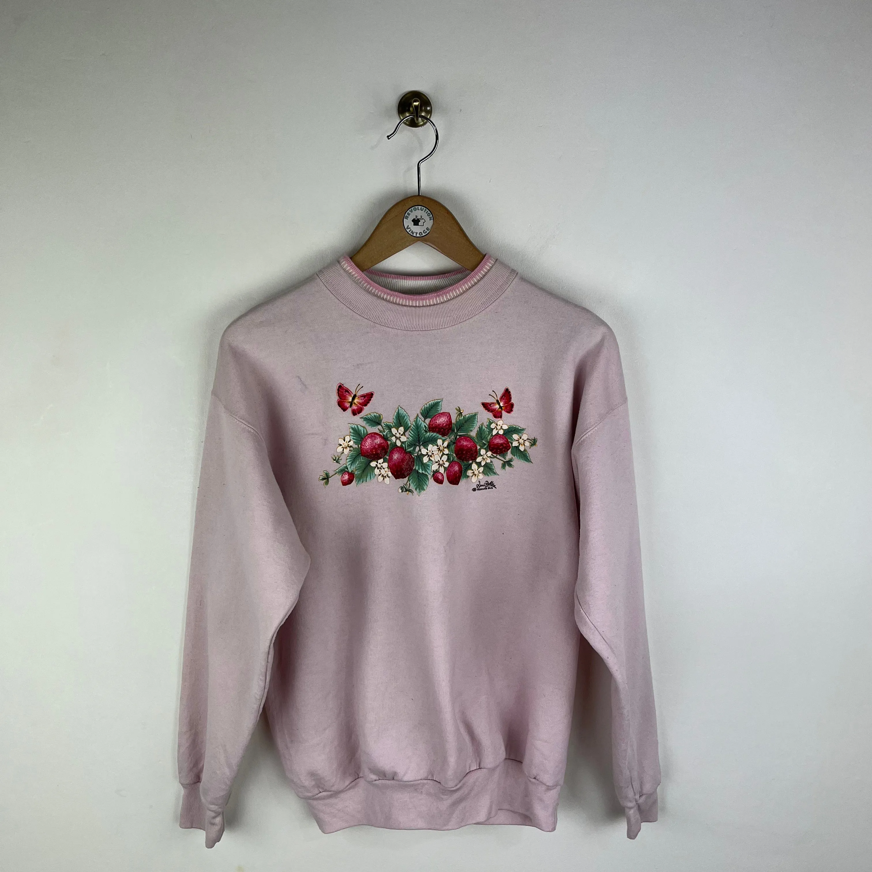 Vintage Graphic Print Sweatshirt (Small Women’s)