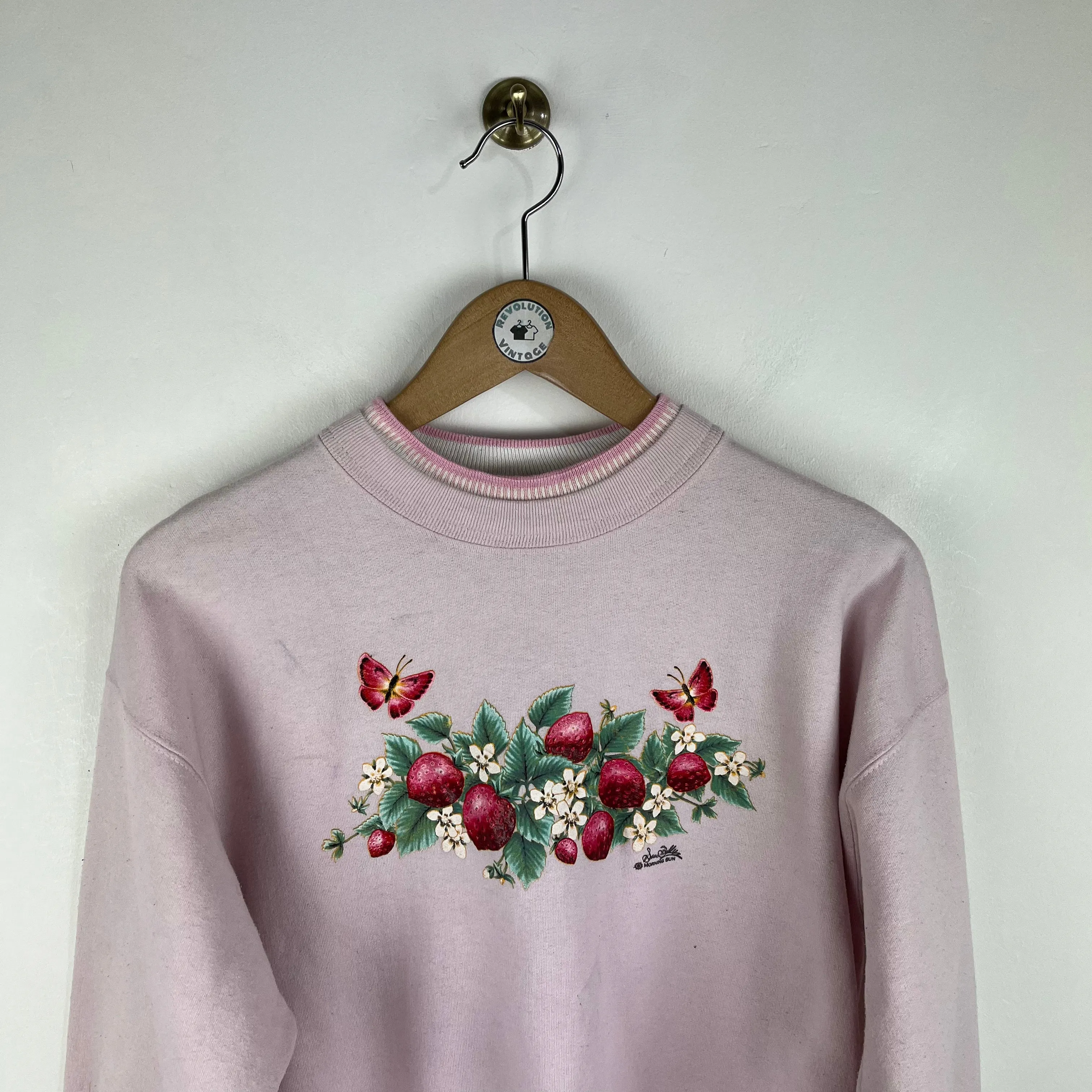 Vintage Graphic Print Sweatshirt (Small Women’s)