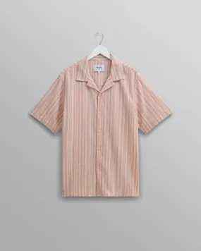 Wax L. DIDCOT SS SHIRT PASTEL STRIPE MULTI