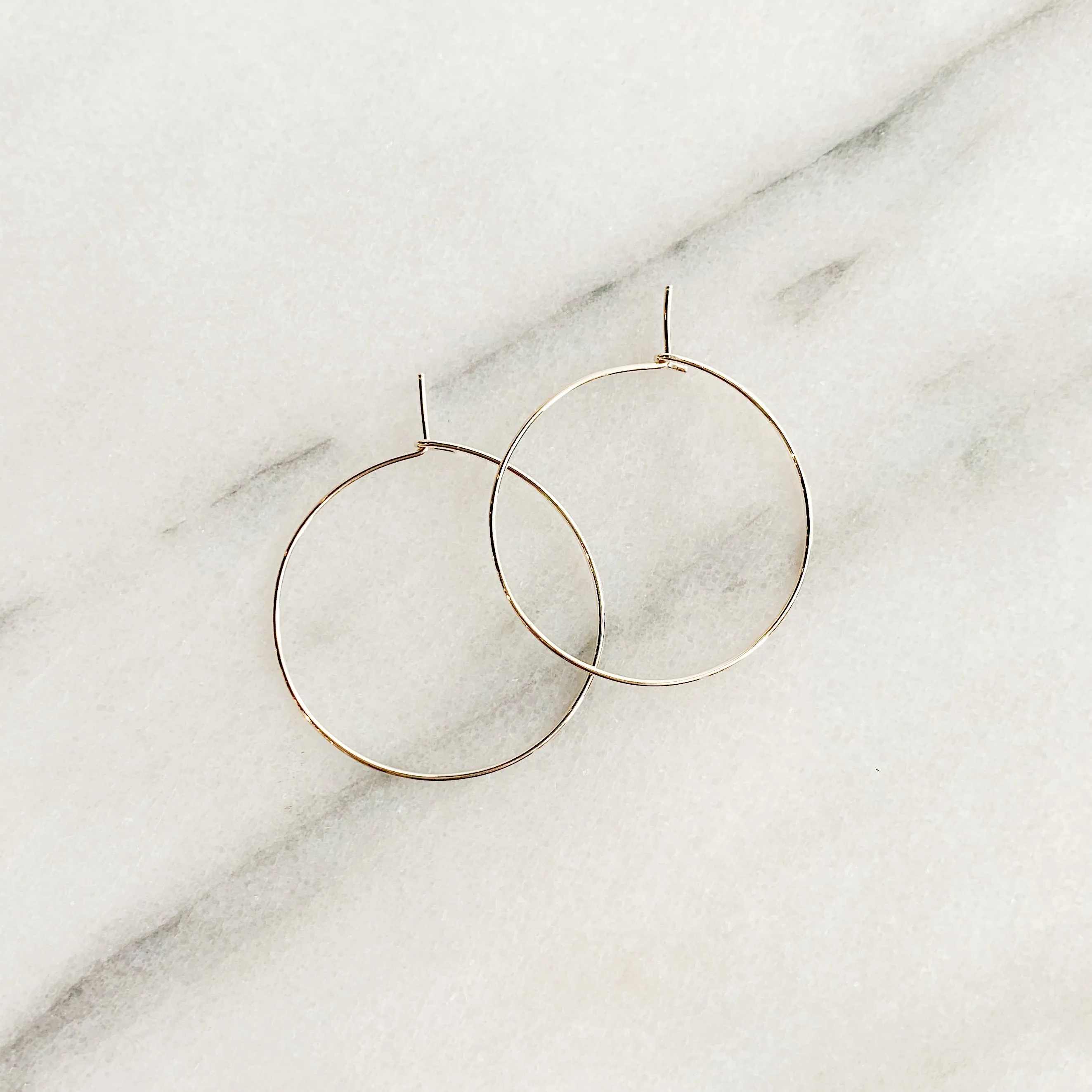 Weightless Small Hoops