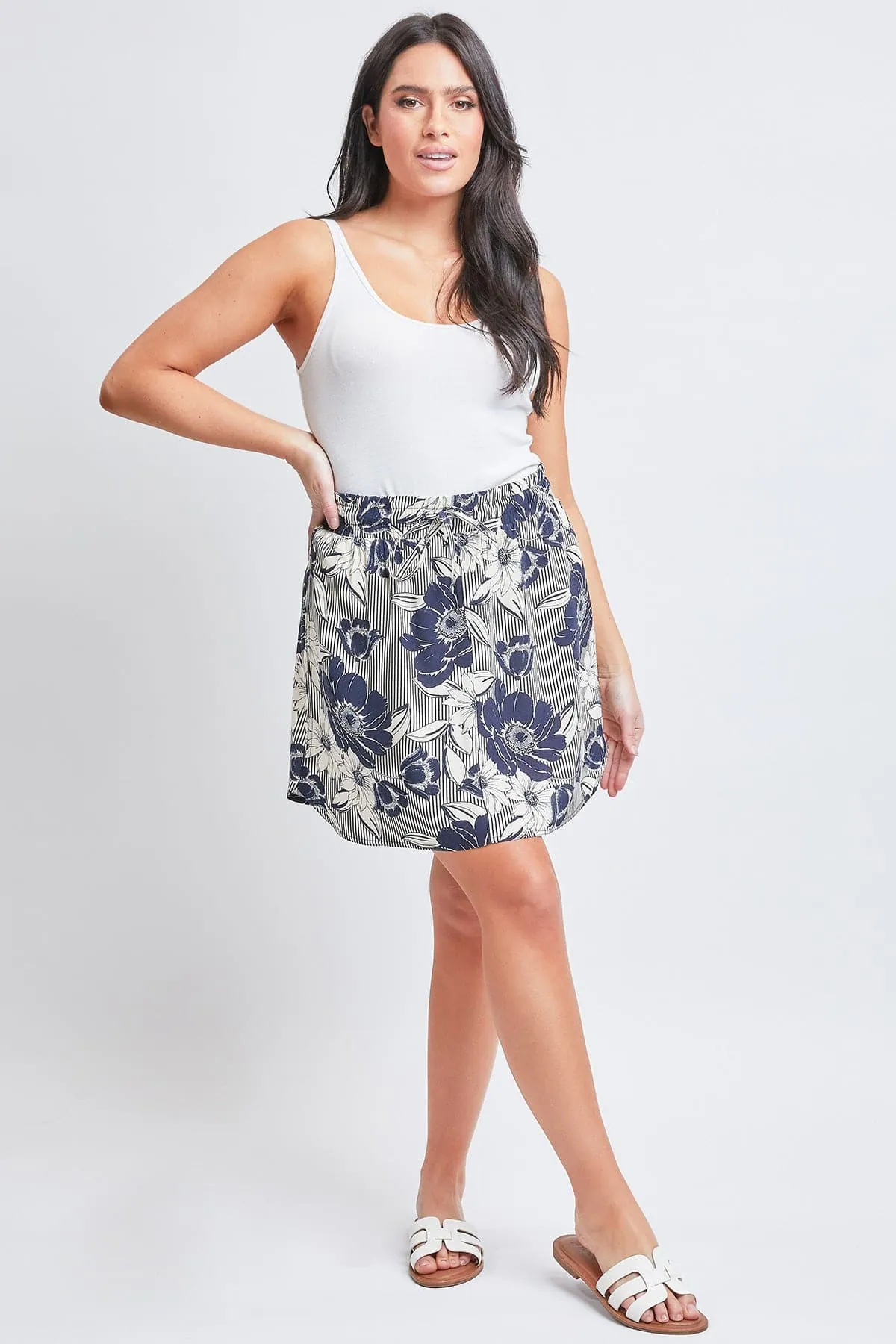 Women's High Rise Pull-On Dolphin Skort