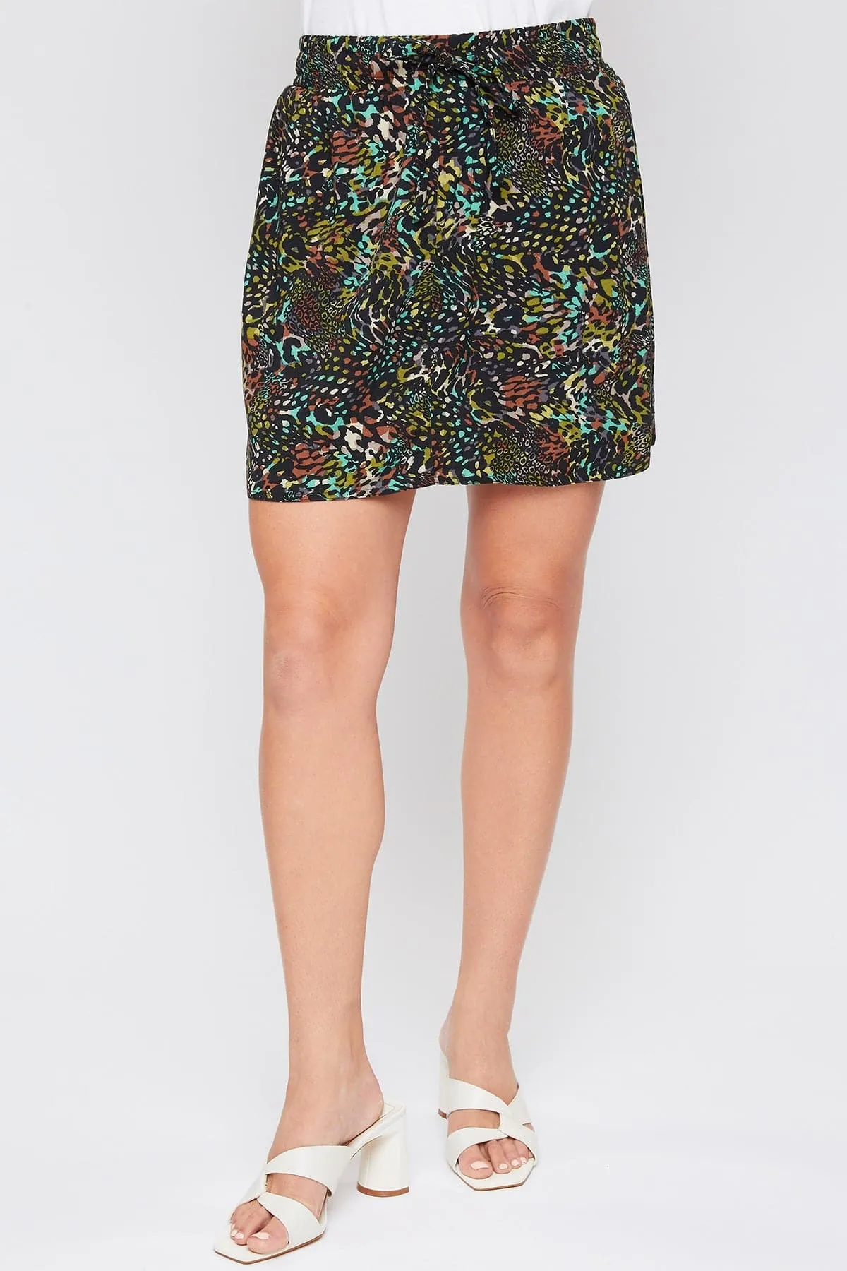 Women's High Rise Pull-On Dolphin Skort